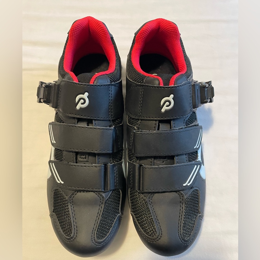Brand new peloton cycling shoes. They have never been worn.